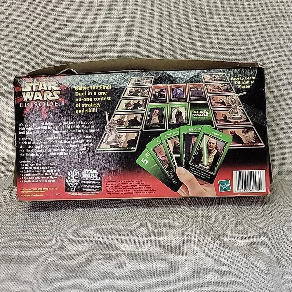 2 Star Wars Episode I  Clash of the‎ Lightsabers card games